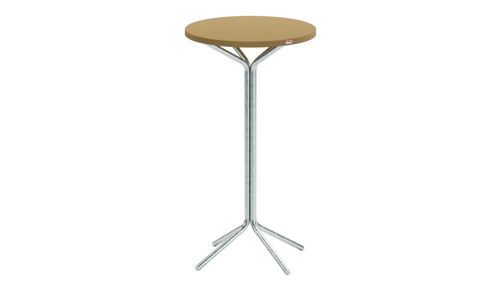 PIX Metall-Stehtisch Outdoor ø60 / 110 in Pastellbraun präsentiert im Onlineshop von KAQTU Design AG. Hochtisch Outdoor ist von Schaffner