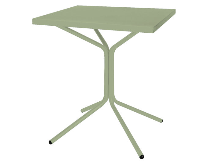 Moderner PIX Metall-Gartentisch 70x70/72 von Schaffner, ideal für Garten und Terrasse, bietet stilvollen Platz für gesellige Runden.
