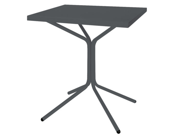 Moderner PIX Metall-Gartentisch 70x70/72 von Schaffner, ideal für Garten und Terrasse, vereint Stil und Robustheit für gesellige Momente.