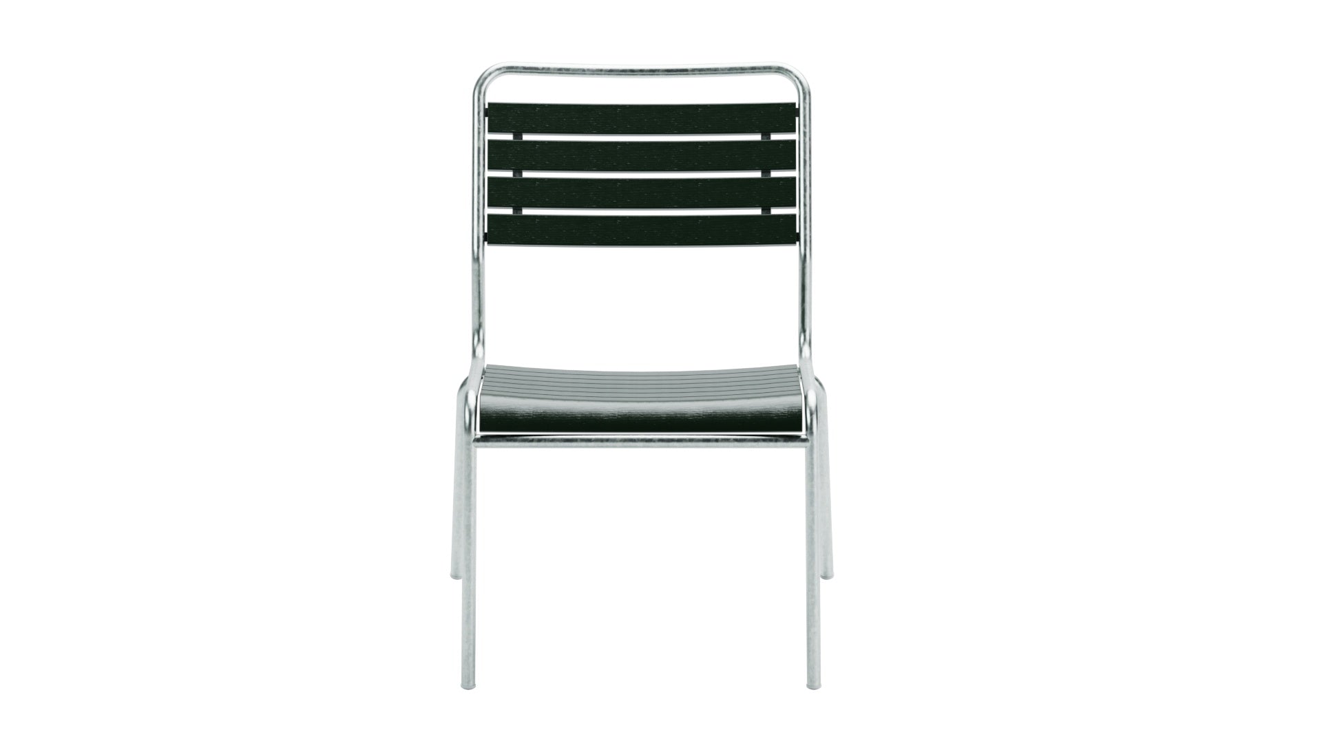 Rigi Holzlatten-Salonsessel ohne Armlehne in Tannengrün präsentiert im Onlineshop von KAQTU Design AG. Outdoor-Sessel ist von Schaffner
