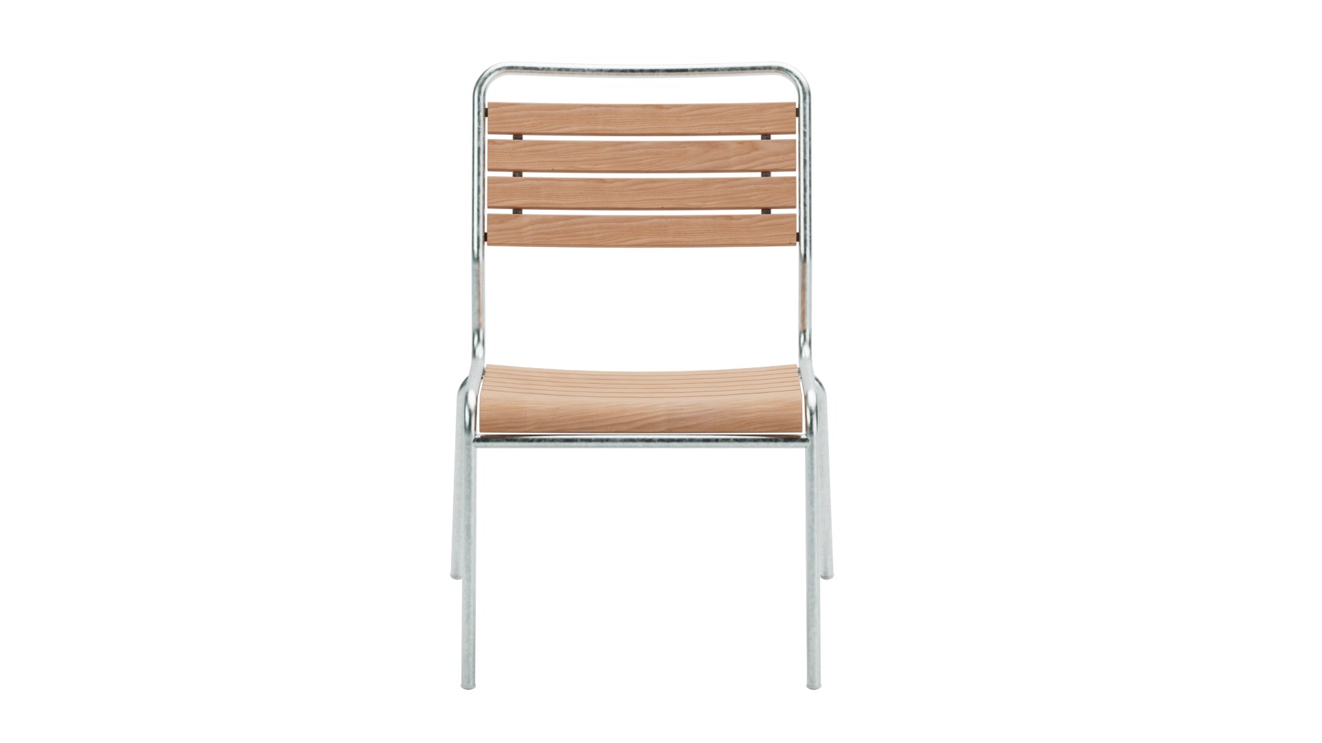Rigi Holzlatten-Salonsessel ohne Armlehne in Natur geölt präsentiert im Onlineshop von KAQTU Design AG. Outdoor-Sessel ist von Schaffner
