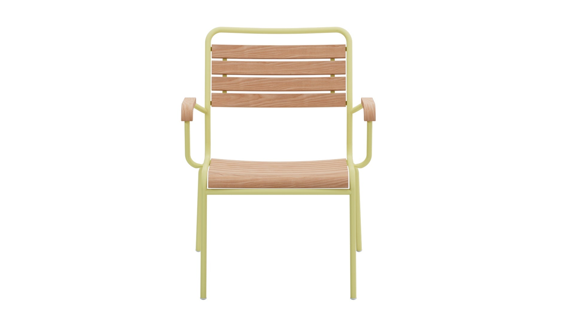 Rigi Holzlatten-Salonsessel mit Armlehne in Natur geölt präsentiert im Onlineshop von KAQTU Design AG. Outdoor-Sessel mit Armlehnen ist von Schaffner