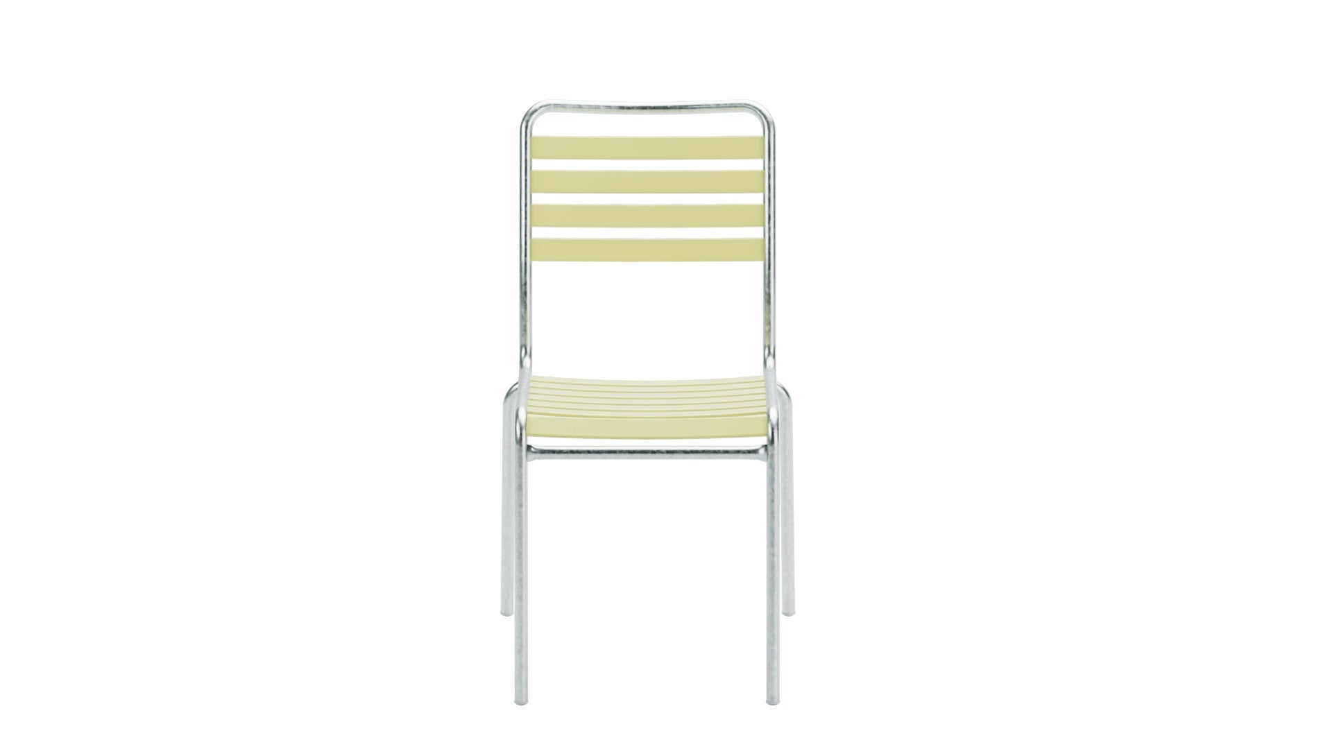 Hochwertiger Rigi Lättli-Gartenstuhl ohne Armlehne aus Schweizer Eschenholz, wetterfest, langlebig, elegantes Design, Swiss Made, robust, pflegeleicht für Garten, Balkon und Terrasse.
