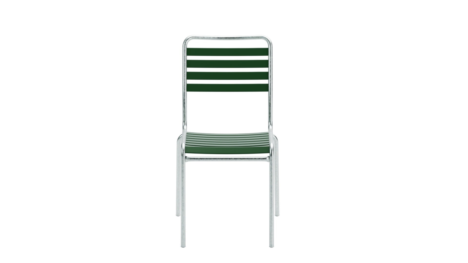 Rigi Lättli-Gartenstuhl ohne Armlehne in Tannengrün präsentiert im Onlineshop von KAQTU Design AG. Gartenstuhl ist von Schaffner