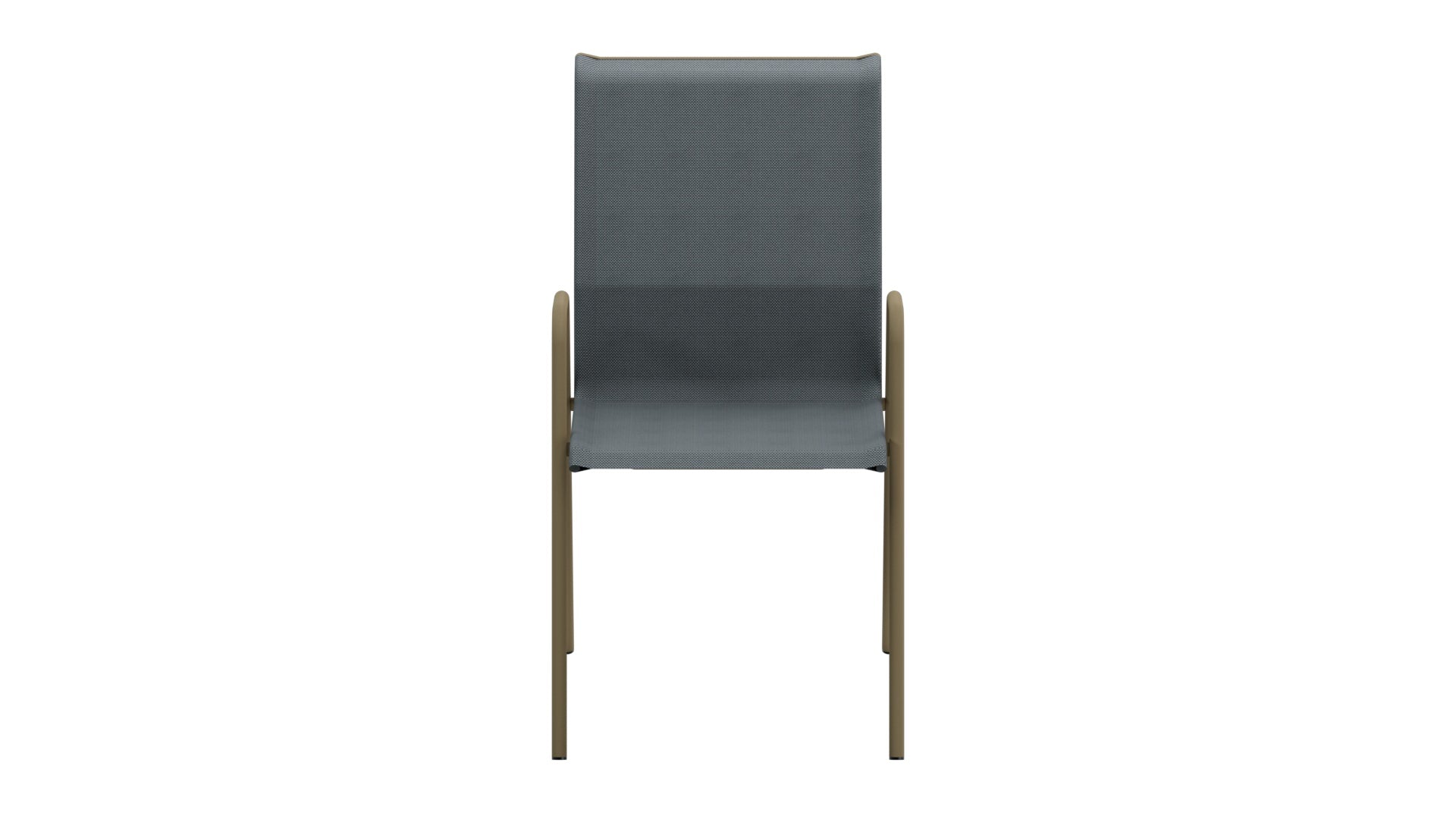 Locarno Textil-Gartenstuhl mit Armlehne in Grau präsentiert im Onlineshop von KAQTU Design AG. Gartenstuhl ist von Schaffner