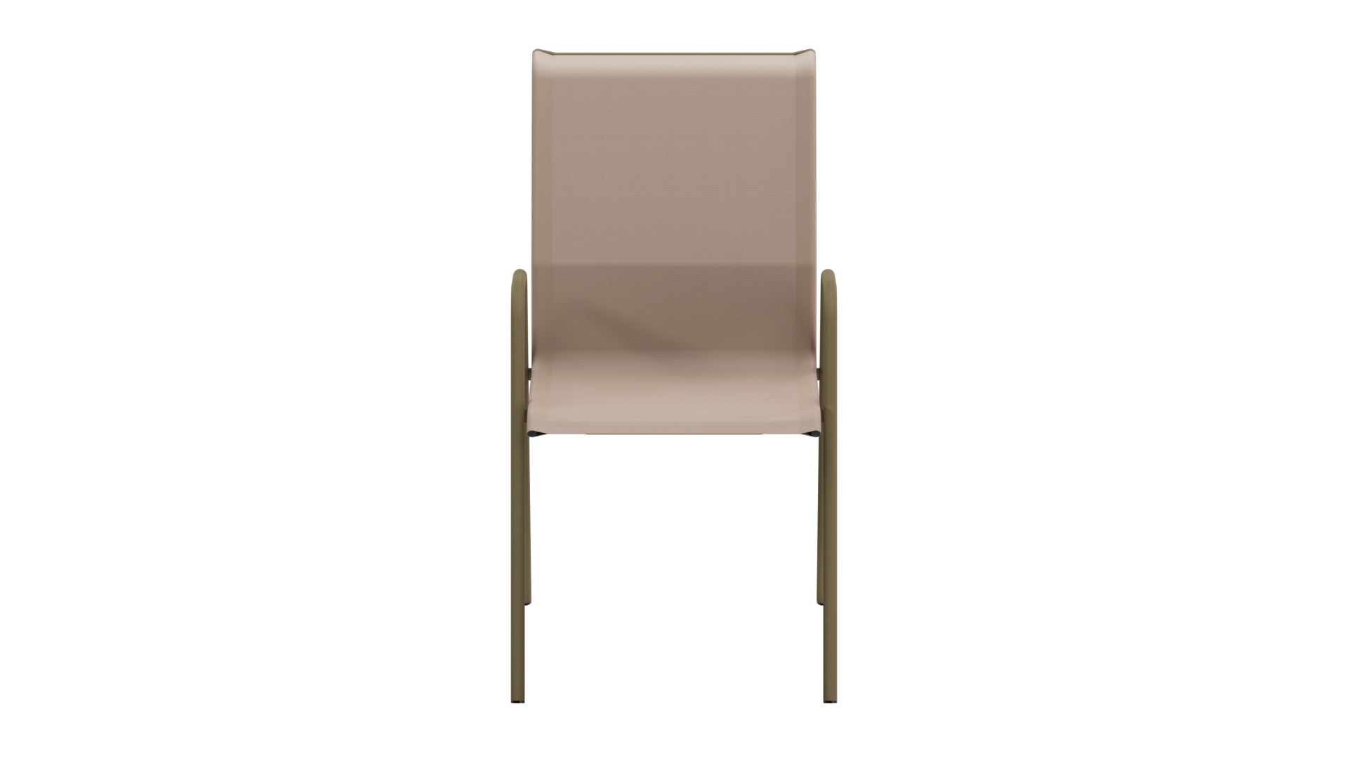 Locarno Textil-Gartenstuhl mit Armlehne in Braun präsentiert im Onlineshop von KAQTU Design AG. Gartenstuhl ist von Schaffner