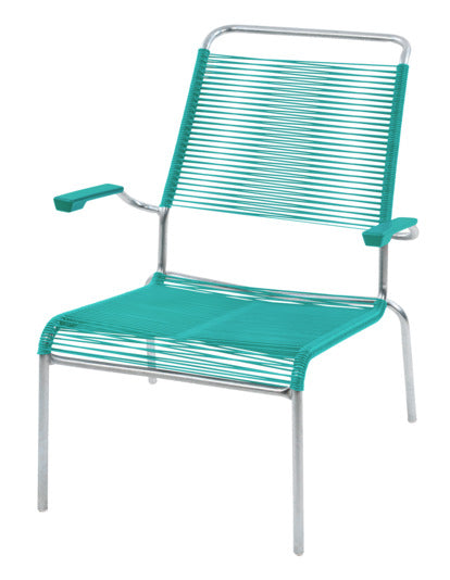 Genießen Sie stilvolle Entspannung mit dem Säntis Lounger Hochlehner Spaghetti von Schaffner. Bequeme Polsterung und elegante Farbvarianten für jeden Garten.