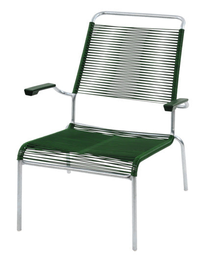 Genießen Sie stilvolle Entspannung mit dem Säntis Lounger Hochlehner Spaghetti von Schaffner. Bequeme Polsterung und elegante Farbvarianten für jeden Garten.