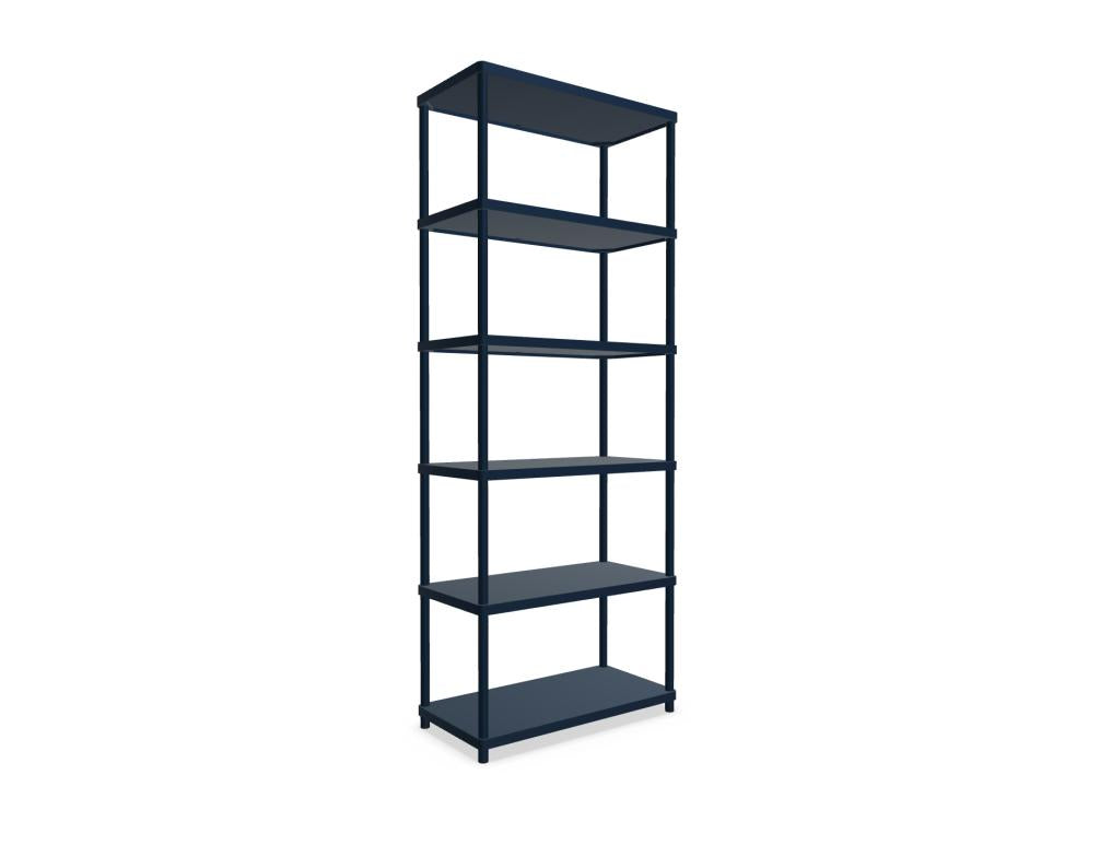 Stilt SIR5 - Regal in Blau präsentiert im Onlineshop von KAQTU Design AG. Standregal ist von Mdd