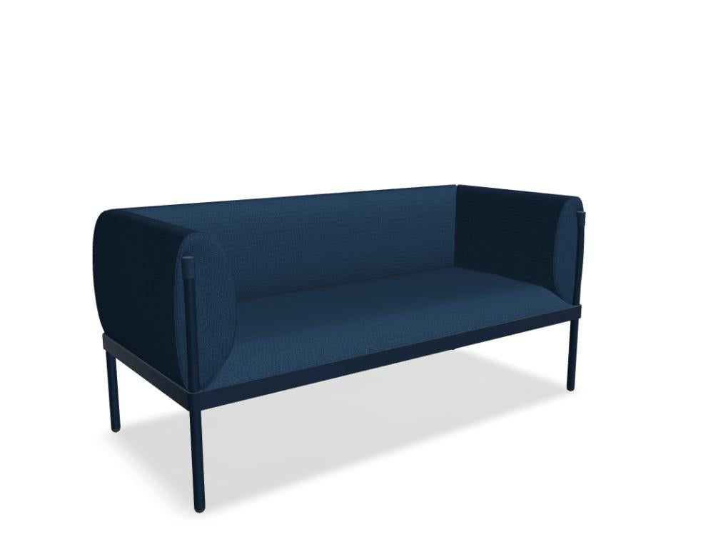Stilt SIS2 - Sofa niedrige Rückenlehne in Blau präsentiert im Onlineshop von KAQTU Design AG. 2er Sofa ist von Mdd