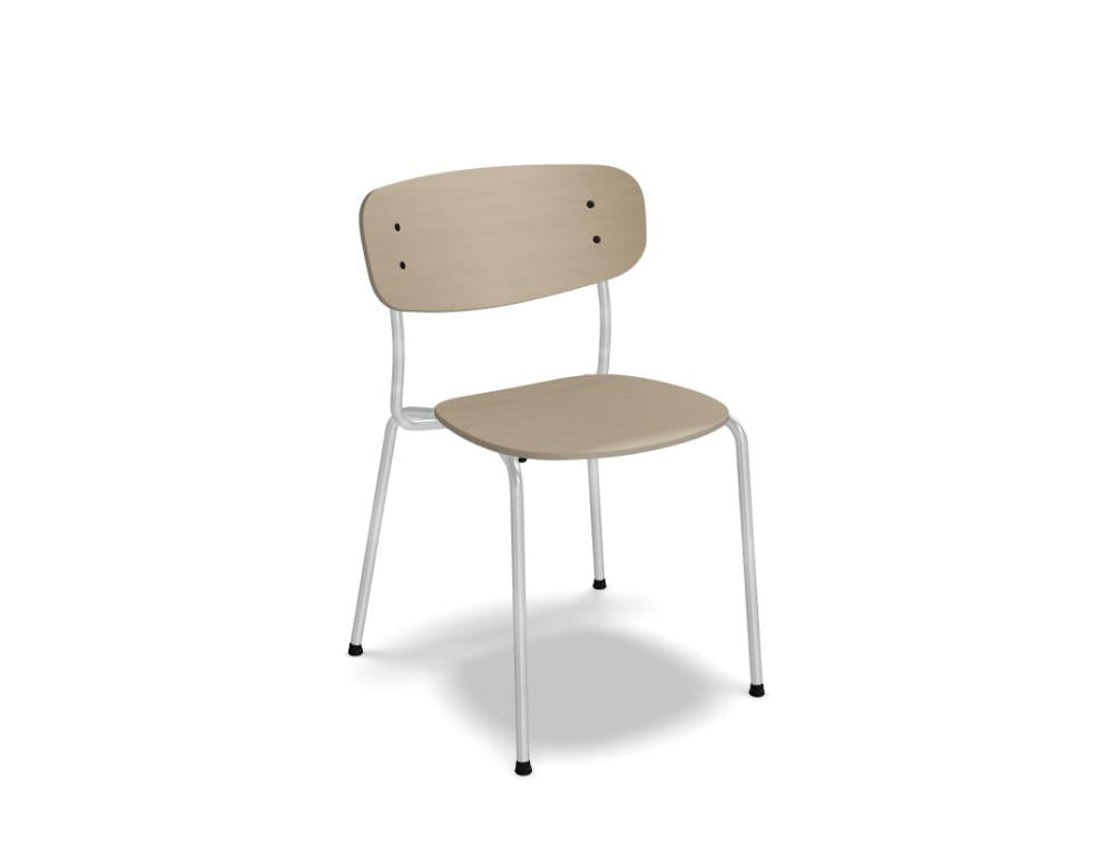 Splot SPL02 - Sessel aus Sperrholz in Eiche Natur präsentiert im Onlineshop von KAQTU Design AG. Sessel ist von Tamo