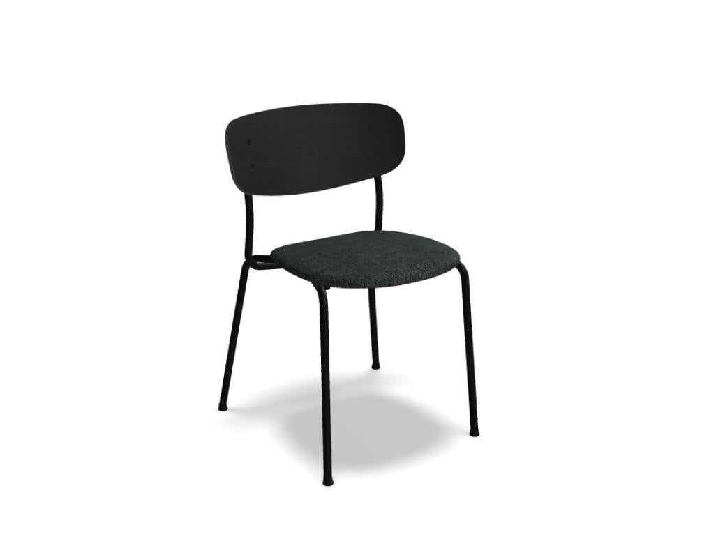 Splot SPLF01 - Polstersessel in Schwarz präsentiert im Onlineshop von KAQTU Design AG. Sessel ist von Tamo