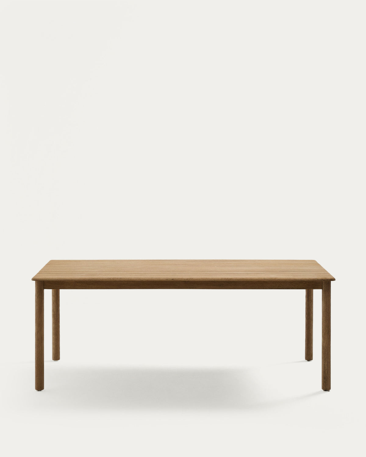 Tisch Sori aus massivem Akazienholz, 200 x 100 cm, FSC 100 % in Braun präsentiert im Onlineshop von KAQTU Design AG. Gartentisch ist von Kave Home