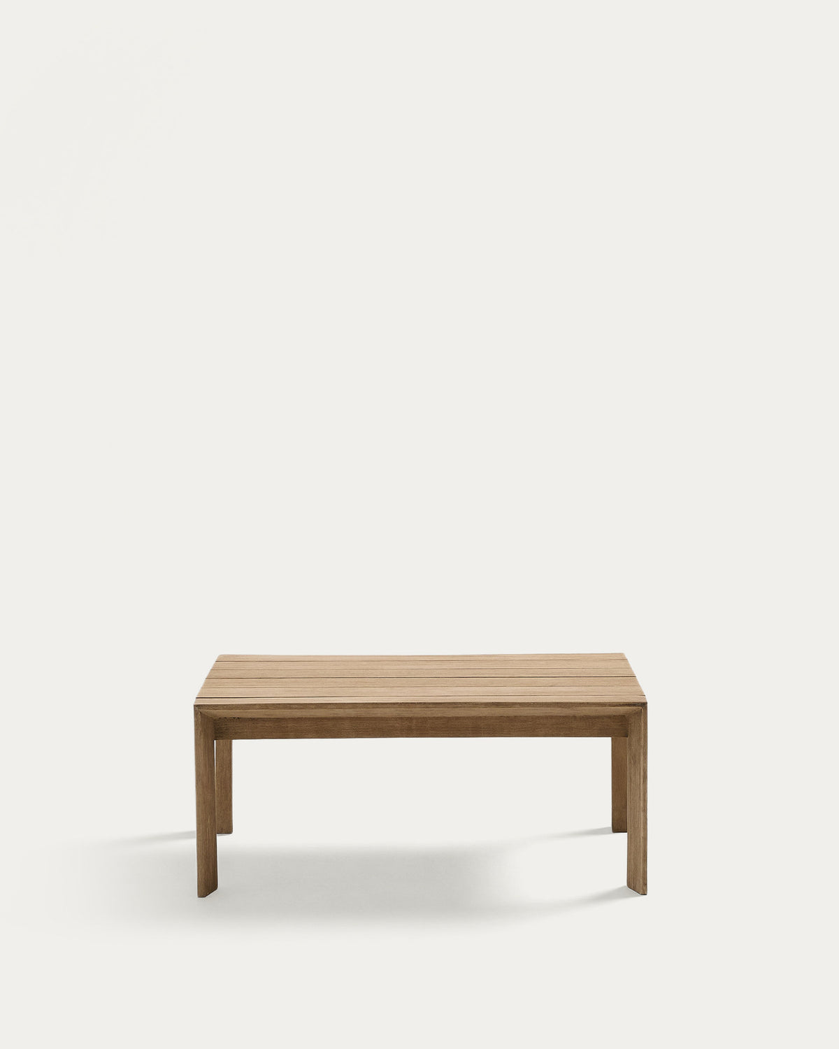 Couchtisch Ambra aus massivem Akazienholz mit hellem Finish 82,5 x 82,5 cm FSC 100% in Beige präsentiert im Onlineshop von KAQTU Design AG. Loungetisch ist von Kave Home