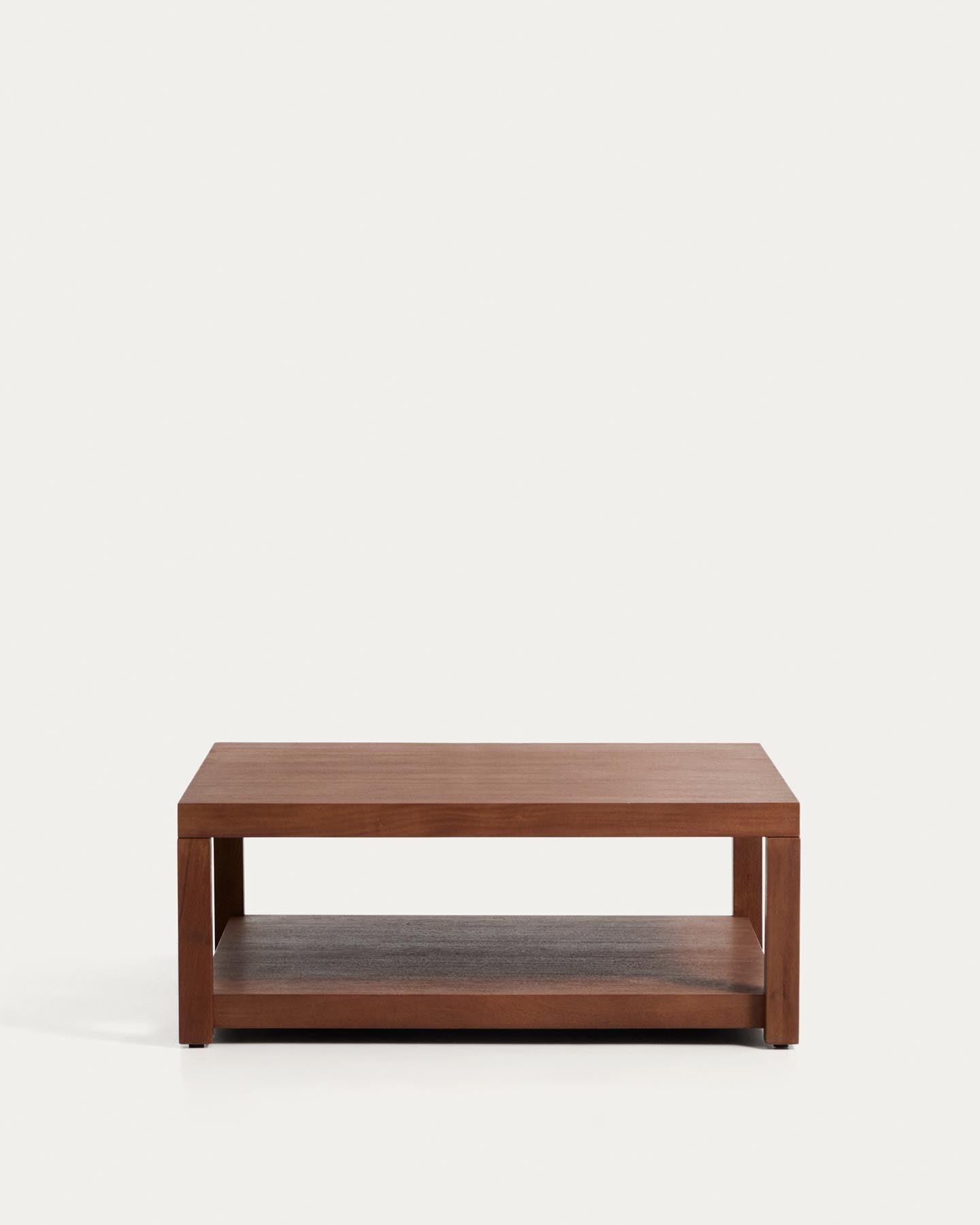 Beistelltisch Norani aus massivem Akazienholz und Akazienfurnier 90 x 90 cm in Braun präsentiert im Onlineshop von KAQTU Design AG. Esstisch ist von Kave Home