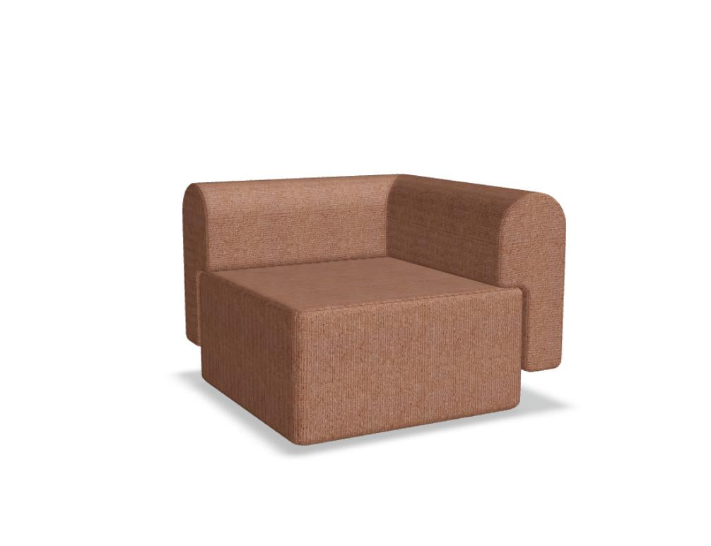 Tori TRI01C - modulares Sofa in Weiss präsentiert im Onlineshop von KAQTU Design AG. Modulares Sofa ist von Tamo