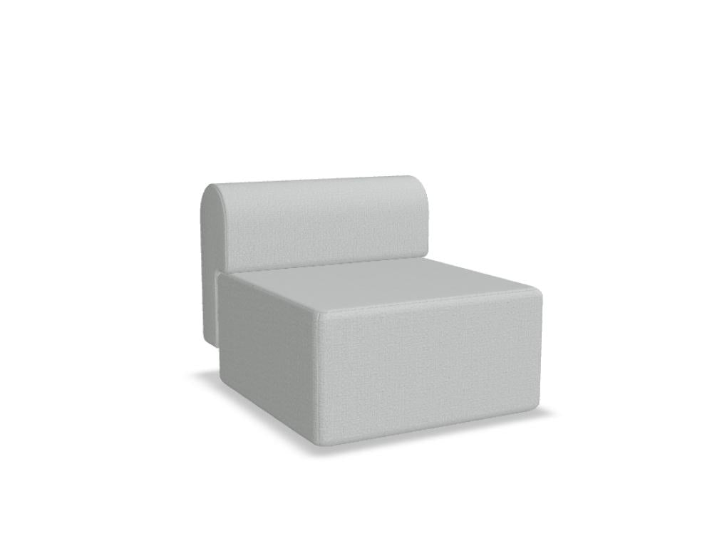 Tori TRI01M - modulares Sofa in Weiss präsentiert im Onlineshop von KAQTU Design AG. Modulares Sofa ist von Tamo
