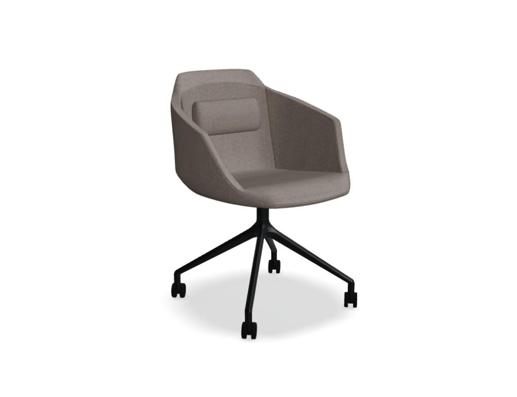 Ultra UFP19K - Stuhl Drehbasis in Grau präsentiert im Onlineshop von KAQTU Design AG. Drehstuhl ist von Mdd