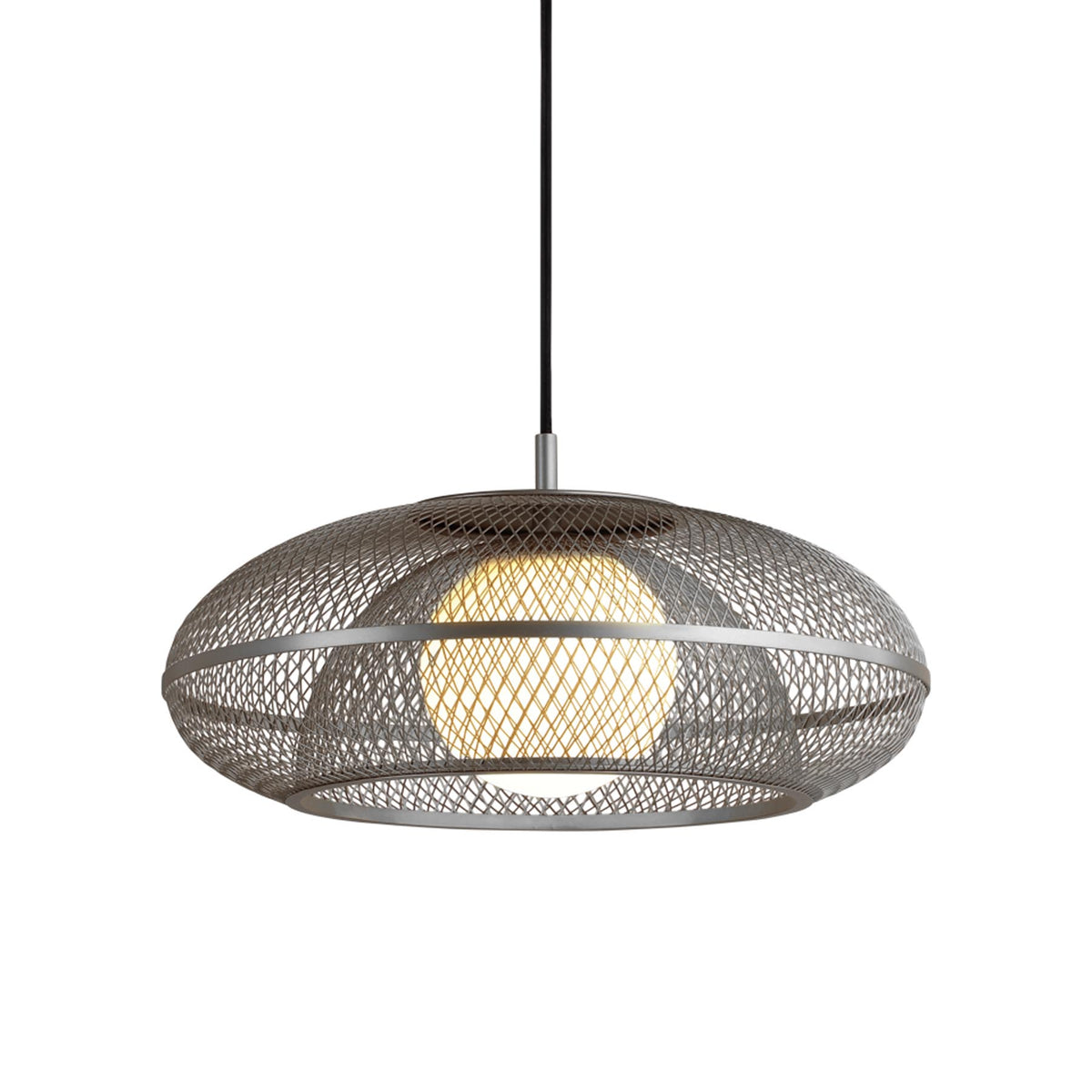 Faraday Lampenschirm in Steel präsentiert im Onlineshop von KAQTU Design AG. Lampenschirm ist von Umage