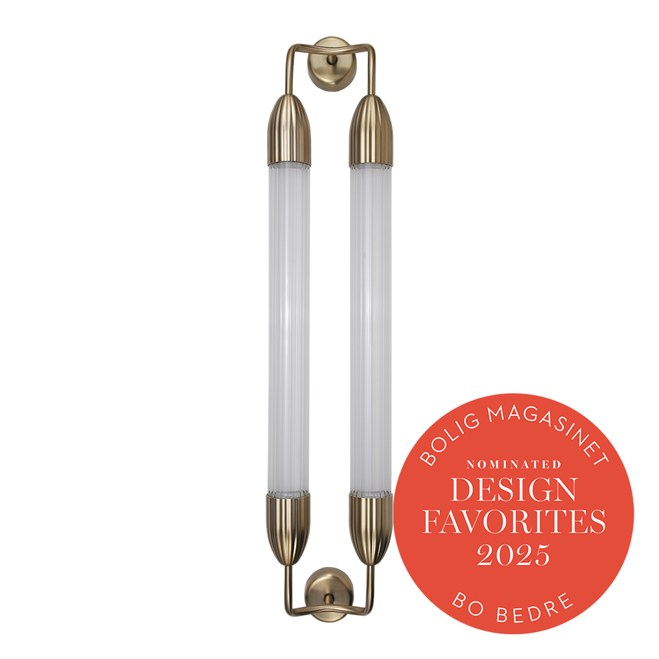 Lemon Squeeze Double Wandleuchte in Plated Brass präsentiert im Onlineshop von KAQTU Design AG. Wandleuchte ist von Umage