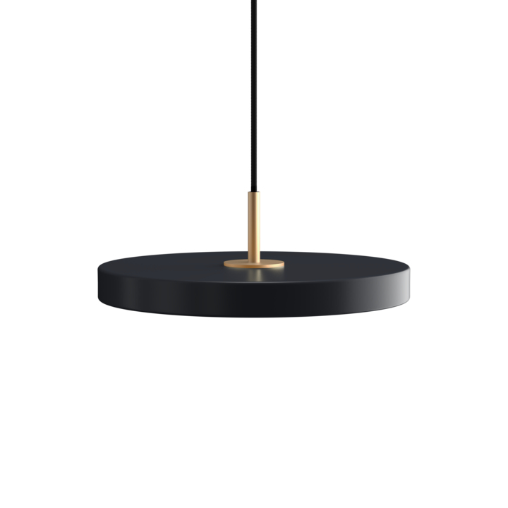 Asteria Mini Pendellampe in Anthracite Grey präsentiert im Onlineshop von KAQTU Design AG. Pendelleuchte ist von Umage