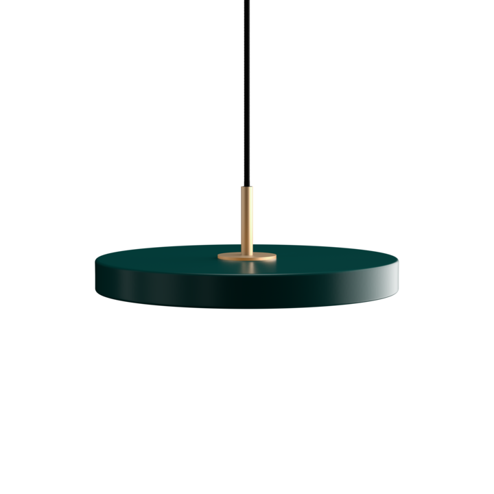 Asteria Mini Pendellampe in Forest Green präsentiert im Onlineshop von KAQTU Design AG. Pendelleuchte ist von Umage