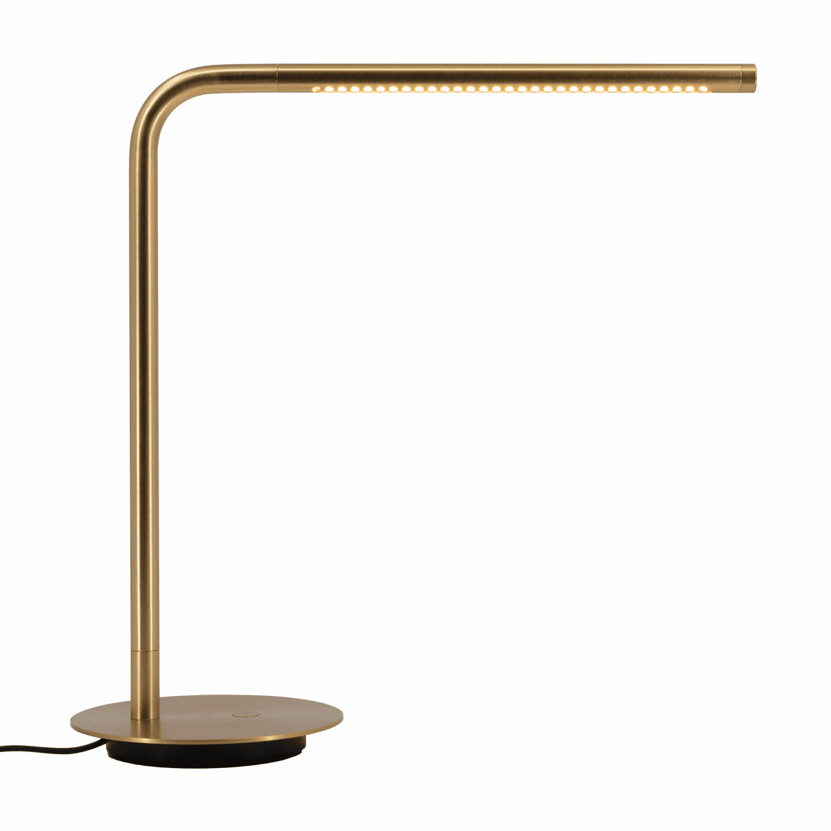 Omni Tischlampe in Plated Brass präsentiert im Onlineshop von KAQTU Design AG. Tischleuchte ist von Umage