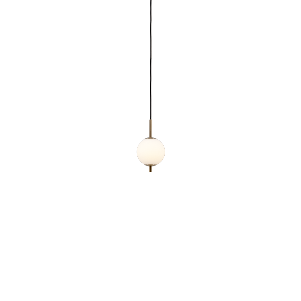 Audrey Pendellampe 1er in Messing präsentiert im Onlineshop von KAQTU Design AG. Pendelleuchte ist von Umage