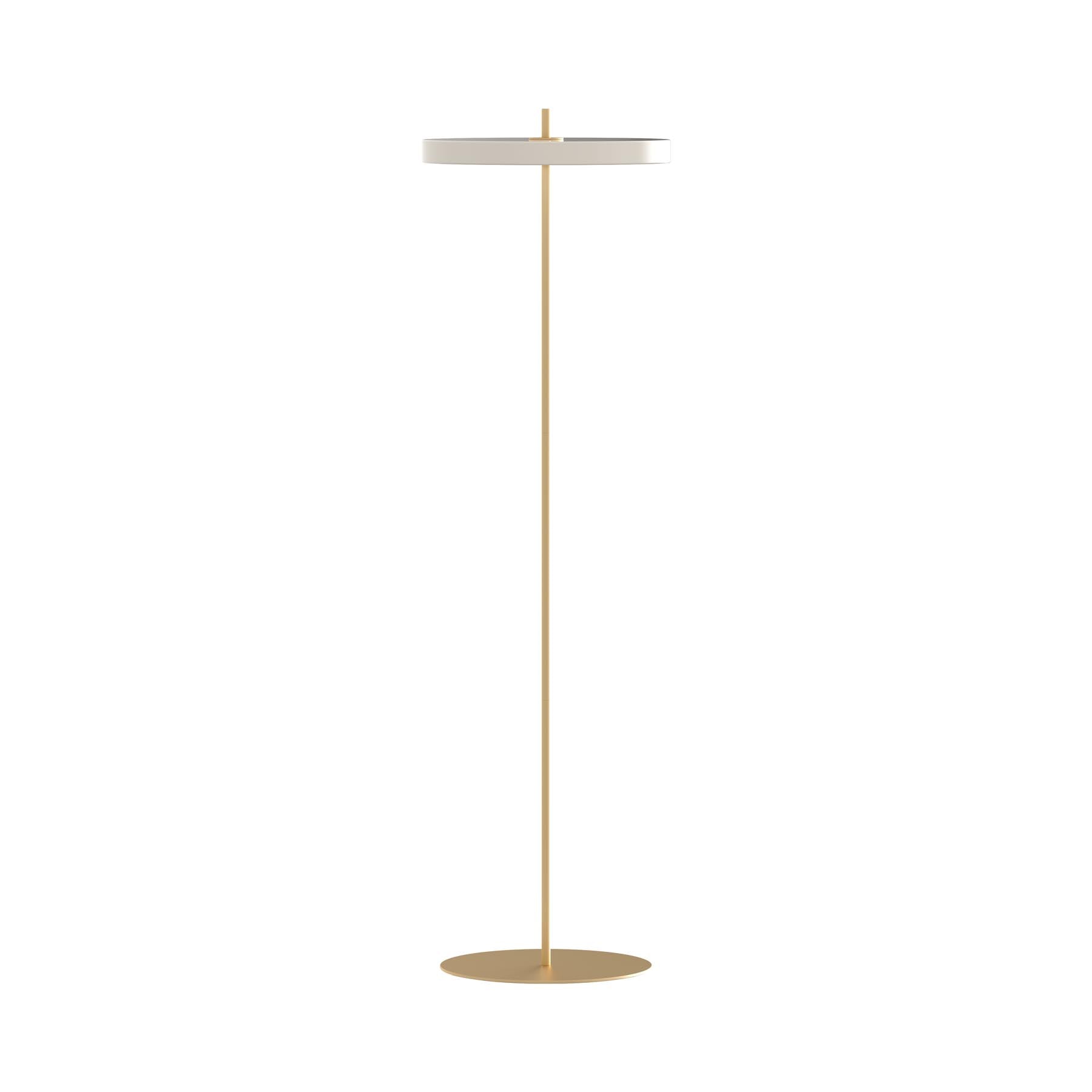 Asteria Stehleuchte in Pearl White präsentiert im Onlineshop von KAQTU Design AG. Stehleuchte ist von Umage
