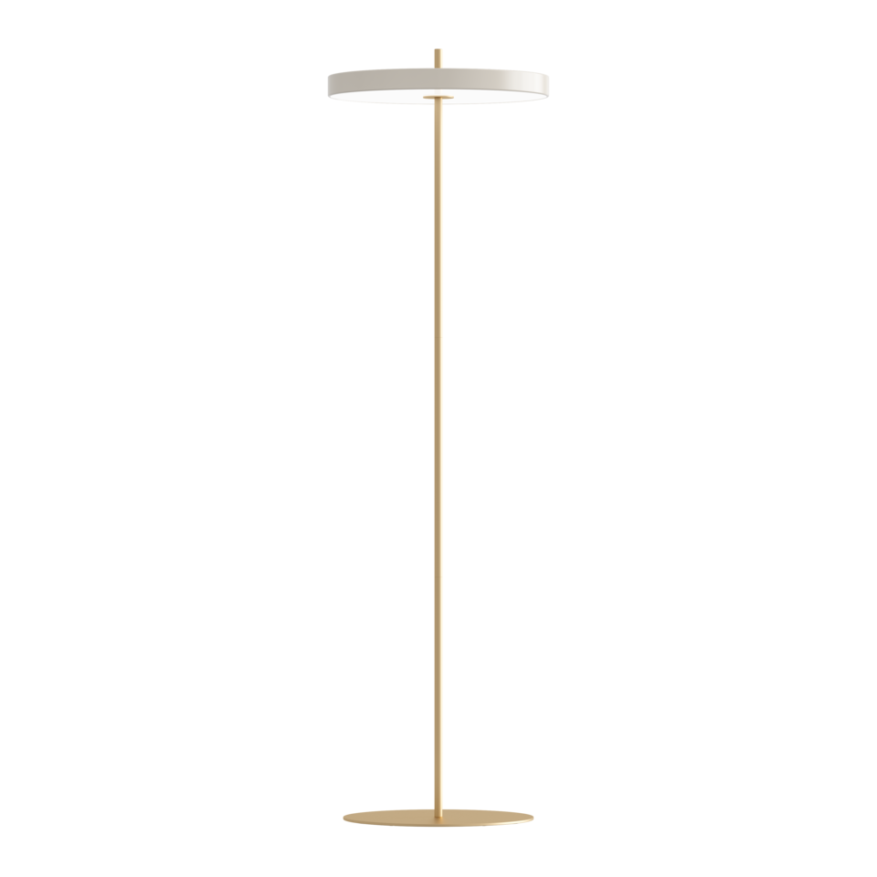 Asteria Stehleuchte in Pearl White präsentiert im Onlineshop von KAQTU Design AG. Stehleuchte ist von Umage