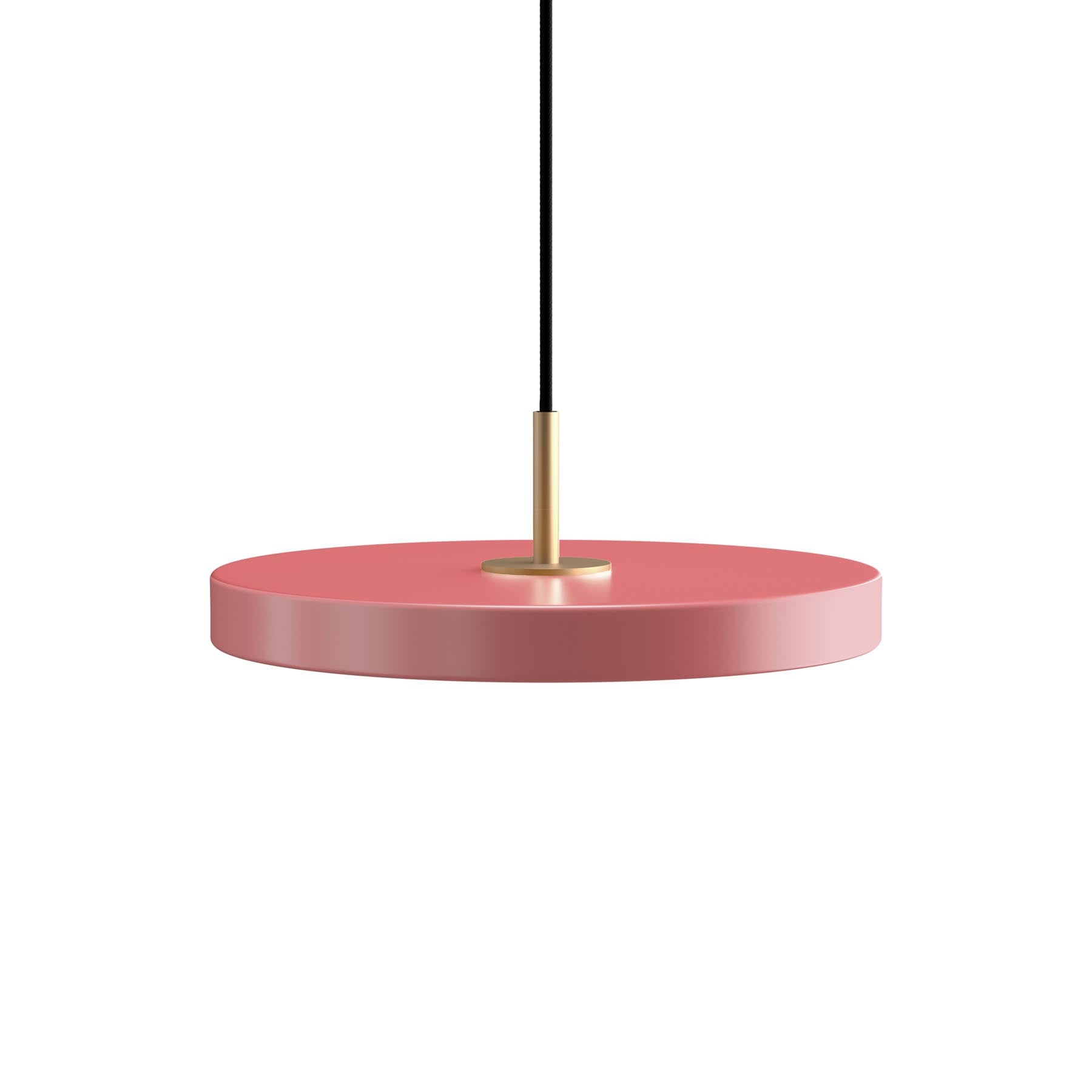 Stilvolle Asteria Mini Pendellampe in Saffron Yellow, perfekt für zeitgemäße Innenräume und zur Akzentuierung von Lichtakzenten.