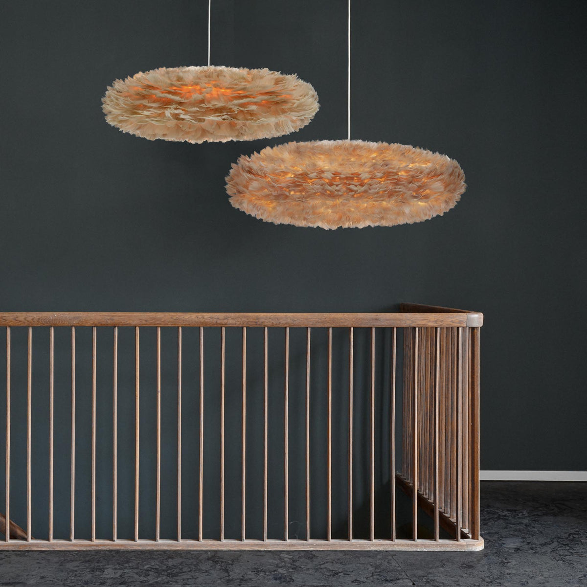 Eos Esther in Light Brown präsentiert im Onlineshop von KAQTU Design AG. Pendelleuchte ist von Umage