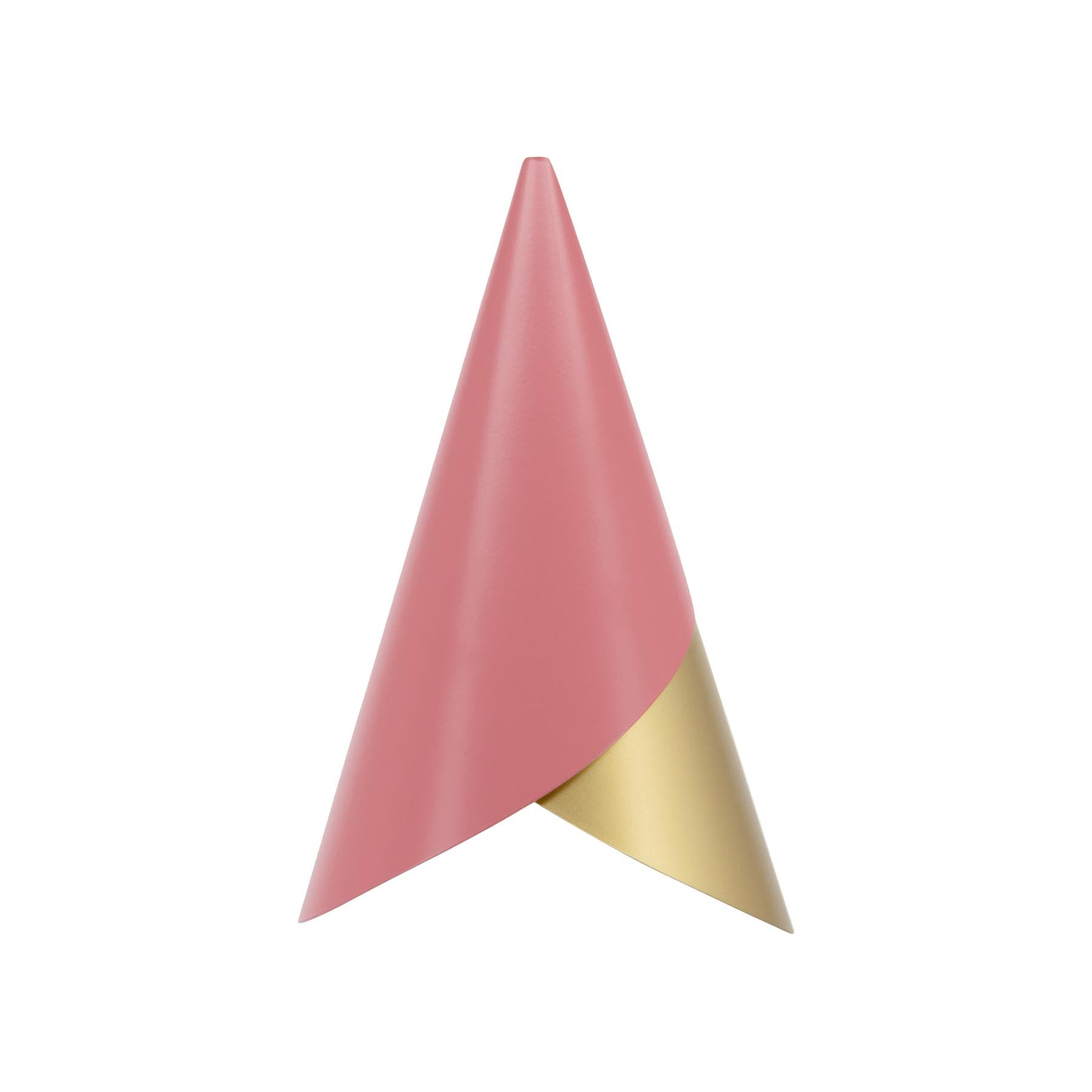 Cornet Lampenschirm in Nuance Rose/Brass präsentiert im Onlineshop von KAQTU Design AG. Lampenschirm ist von Umage