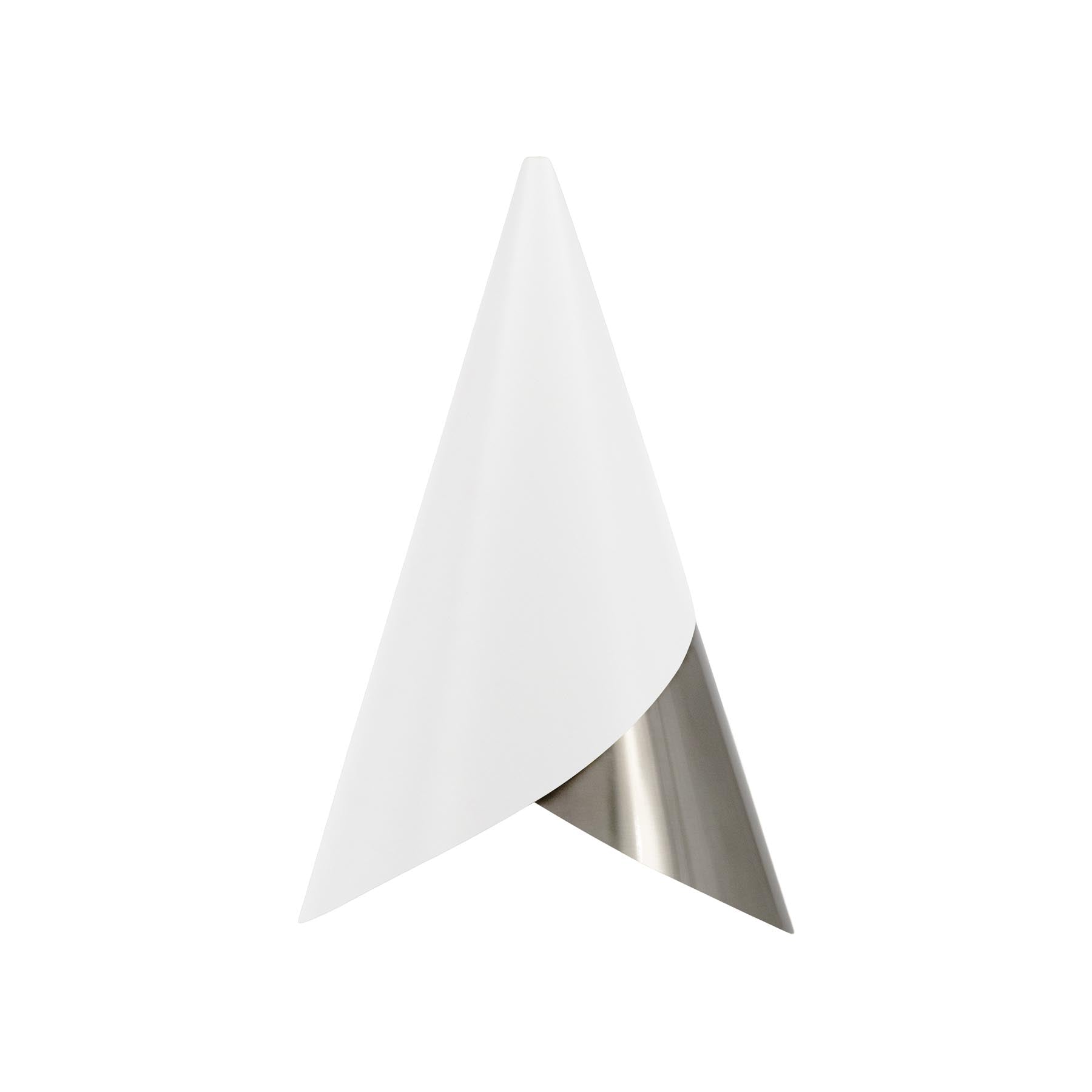Cornet Lampenschirm in White/Steel präsentiert im Onlineshop von KAQTU Design AG. Lampenschirm ist von Umage