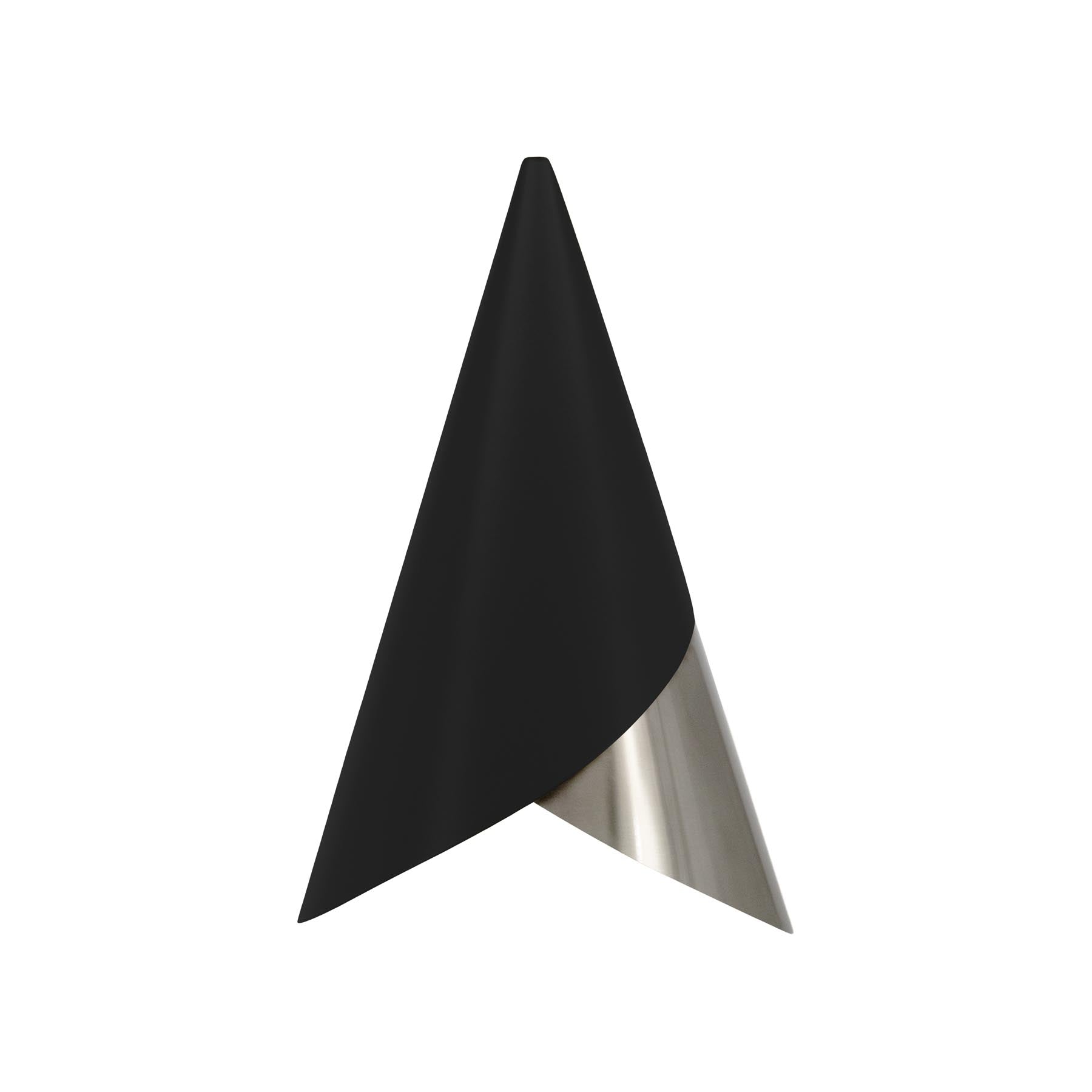 Cornet Lampenschirm in Black/Steel präsentiert im Onlineshop von KAQTU Design AG. Lampenschirm ist von Umage