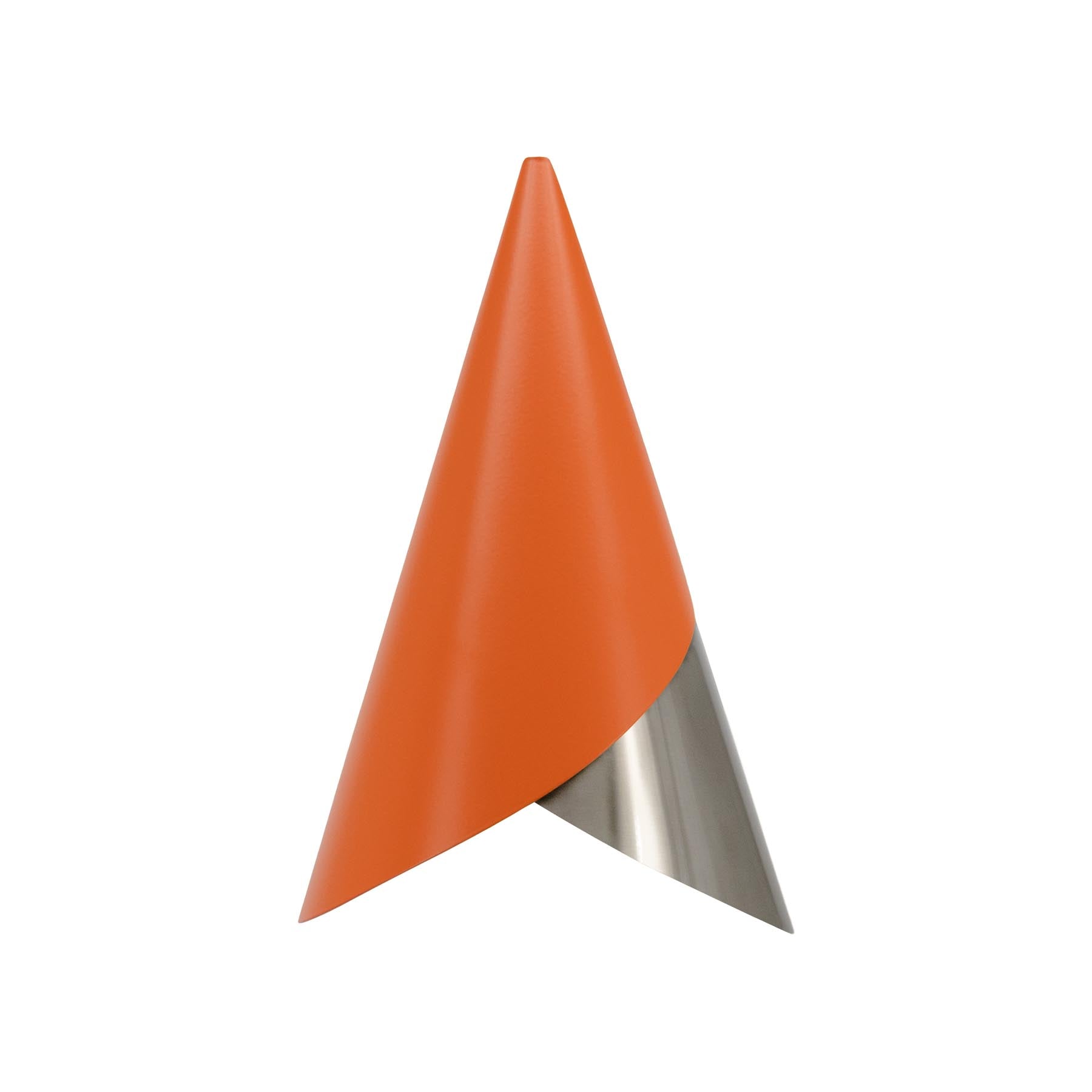 Cornet Lampenschirm in Nuance Orange/Steel präsentiert im Onlineshop von KAQTU Design AG. Lampenschirm ist von Umage