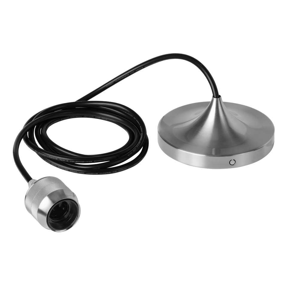 Cord Set Pro in Brushed Steel präsentiert im Onlineshop von KAQTU Design AG. Kabel / Lampenfassung ist von Umage