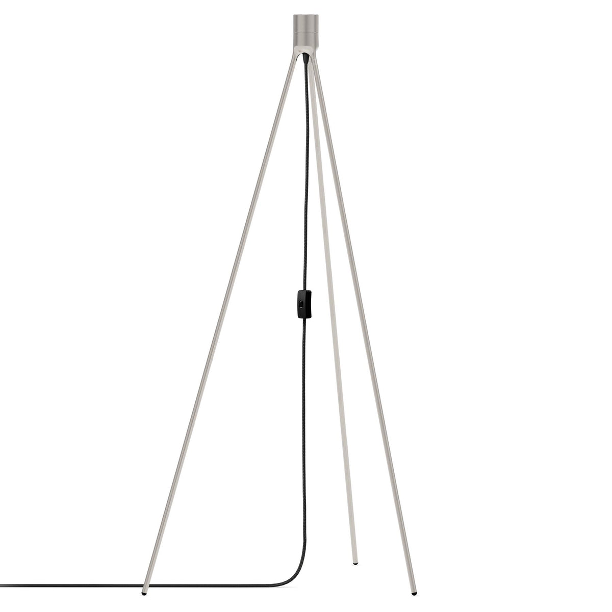Tripod 3m Kabel in Brushed Steel präsentiert im Onlineshop von KAQTU Design AG. Lampenständer ist von Umage