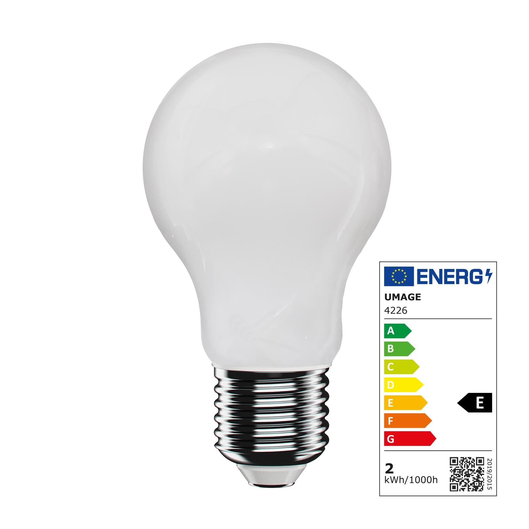 Das Bild zeigt das Basic Idea E27 Leuchtmittel von Umage, elegant und modern, ideal für stilvolle Beleuchtung in jedem Raum.