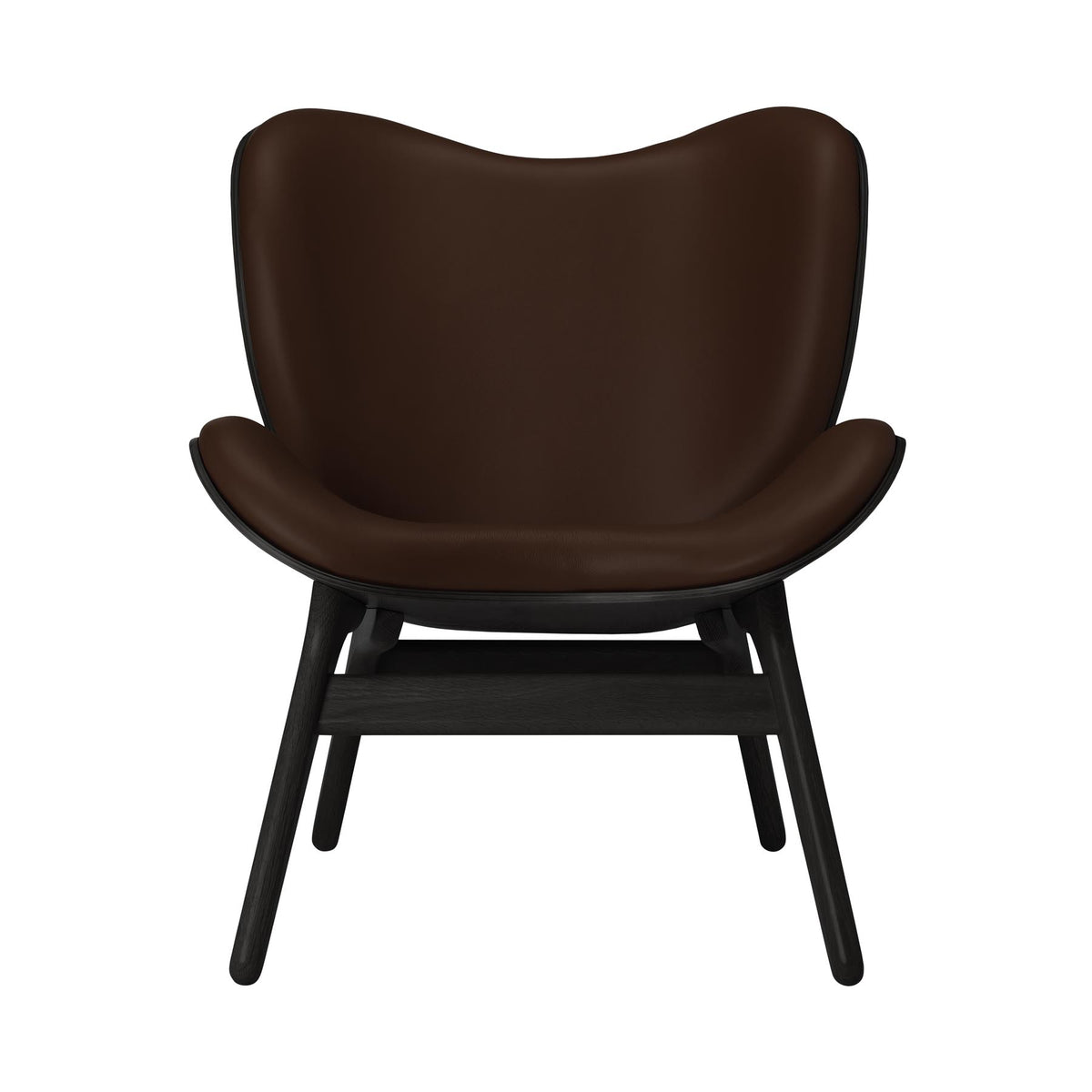 A Conversation Piece Low Sessel in Brown präsentiert im Onlineshop von KAQTU Design AG. Sessel ist von Umage