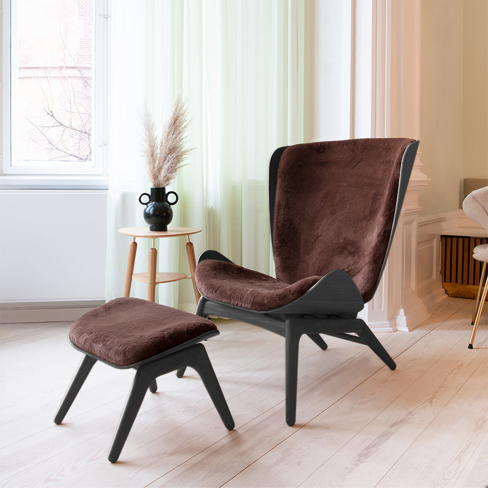 The Reader Sessel in Teddy Brown präsentiert im Onlineshop von KAQTU Design AG. Sessel ist von Umage