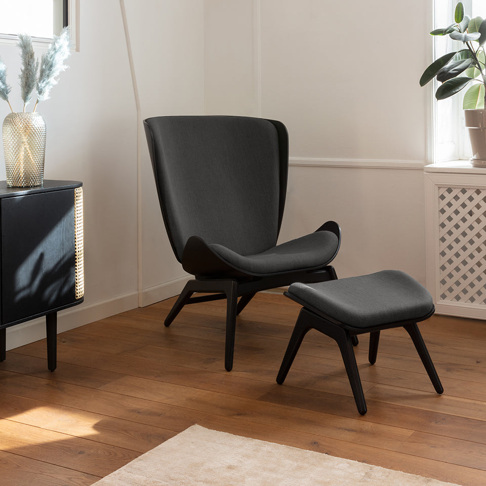 The Reader Sessel in Shadow präsentiert im Onlineshop von KAQTU Design AG. Sessel ist von Umage