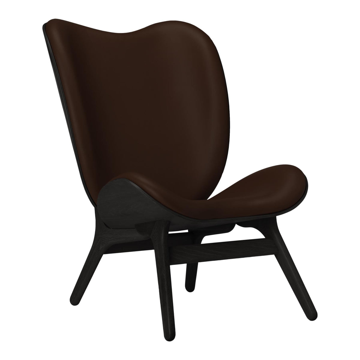 A Conversation Piece Tall Sessel in Brown präsentiert im Onlineshop von KAQTU Design AG. Sessel ist von Umage