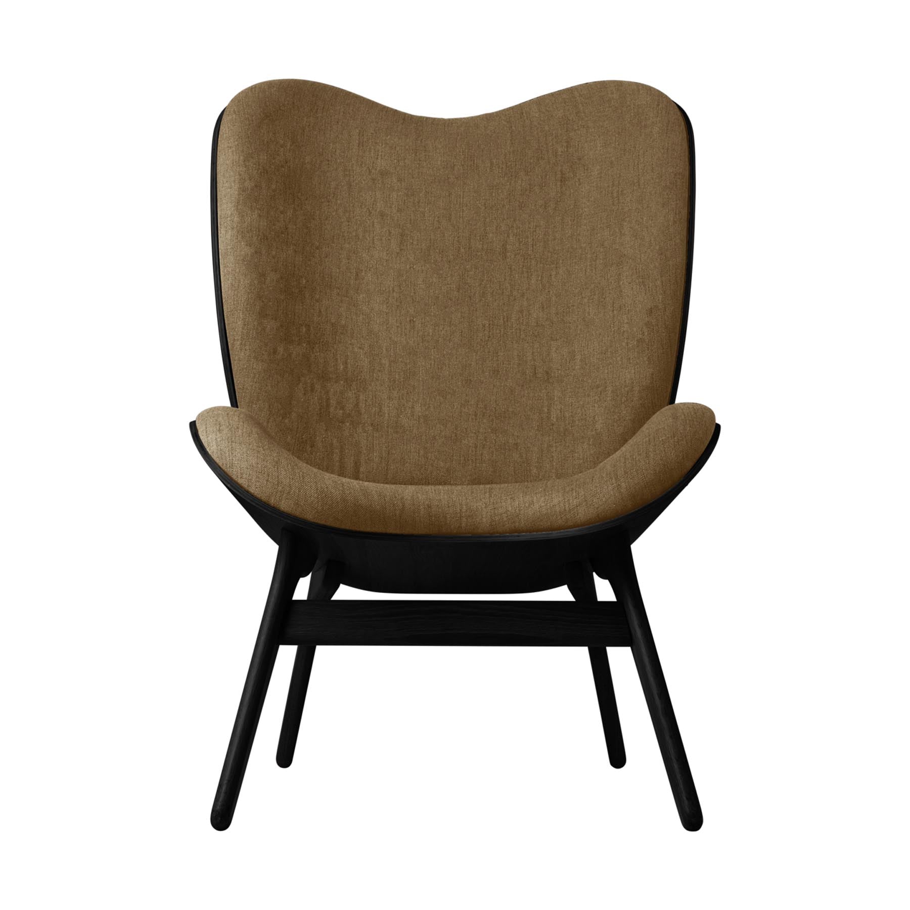 Moderner A Conversation Piece Tall Sessel von Umage in ansprechendem Sugar Brown, perfekt für gemütliche Gespräche und stilvolle Akzente.