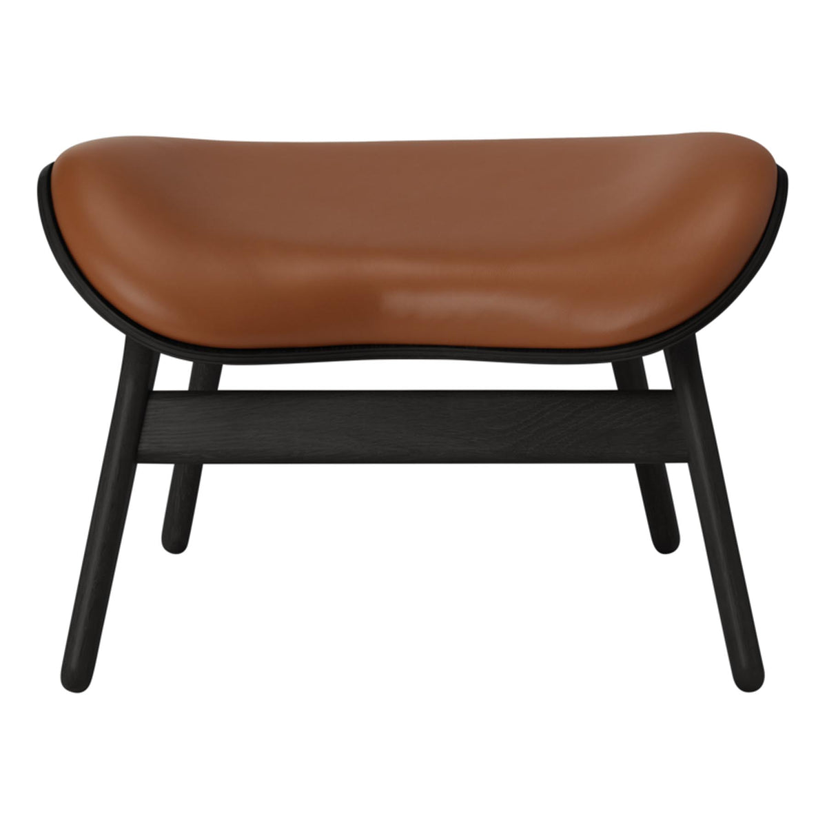 A Conversation Piece Ottoman in Cognac präsentiert im Onlineshop von KAQTU Design AG. Ottoman ist von Umage