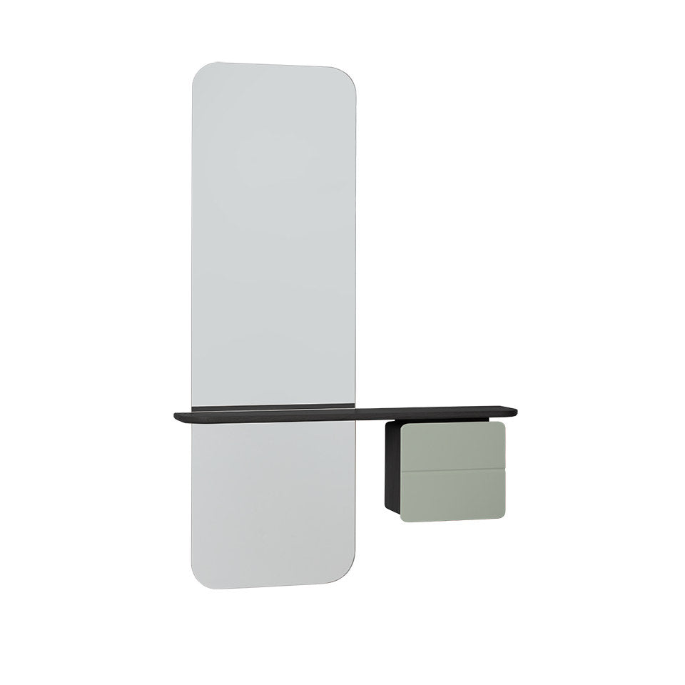 One More Look Wandregal in Nuance Olive präsentiert im Onlineshop von KAQTU Design AG. Wandregal ist von Umage