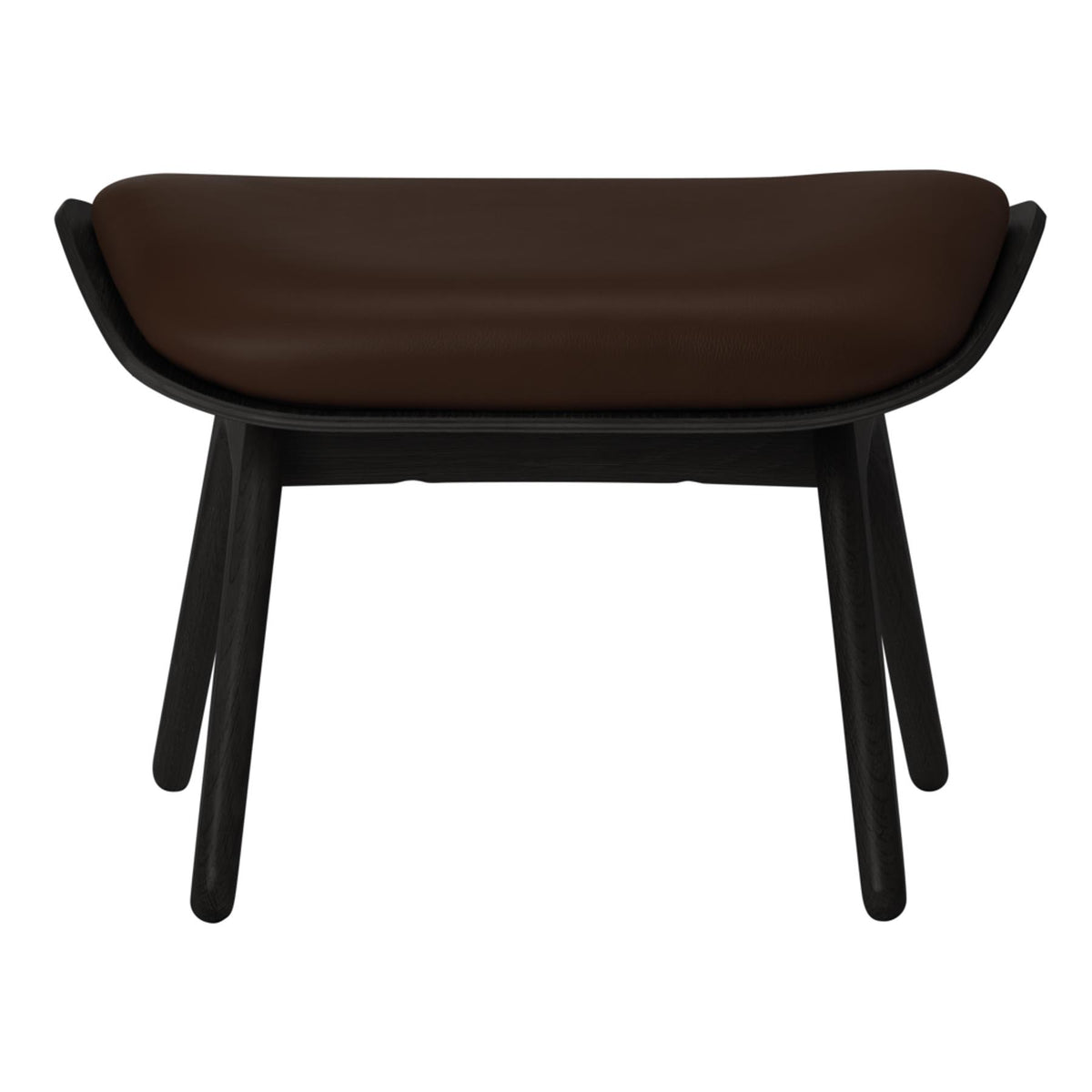 The Reader Ottoman in Brown präsentiert im Onlineshop von KAQTU Design AG. Ottoman ist von Umage