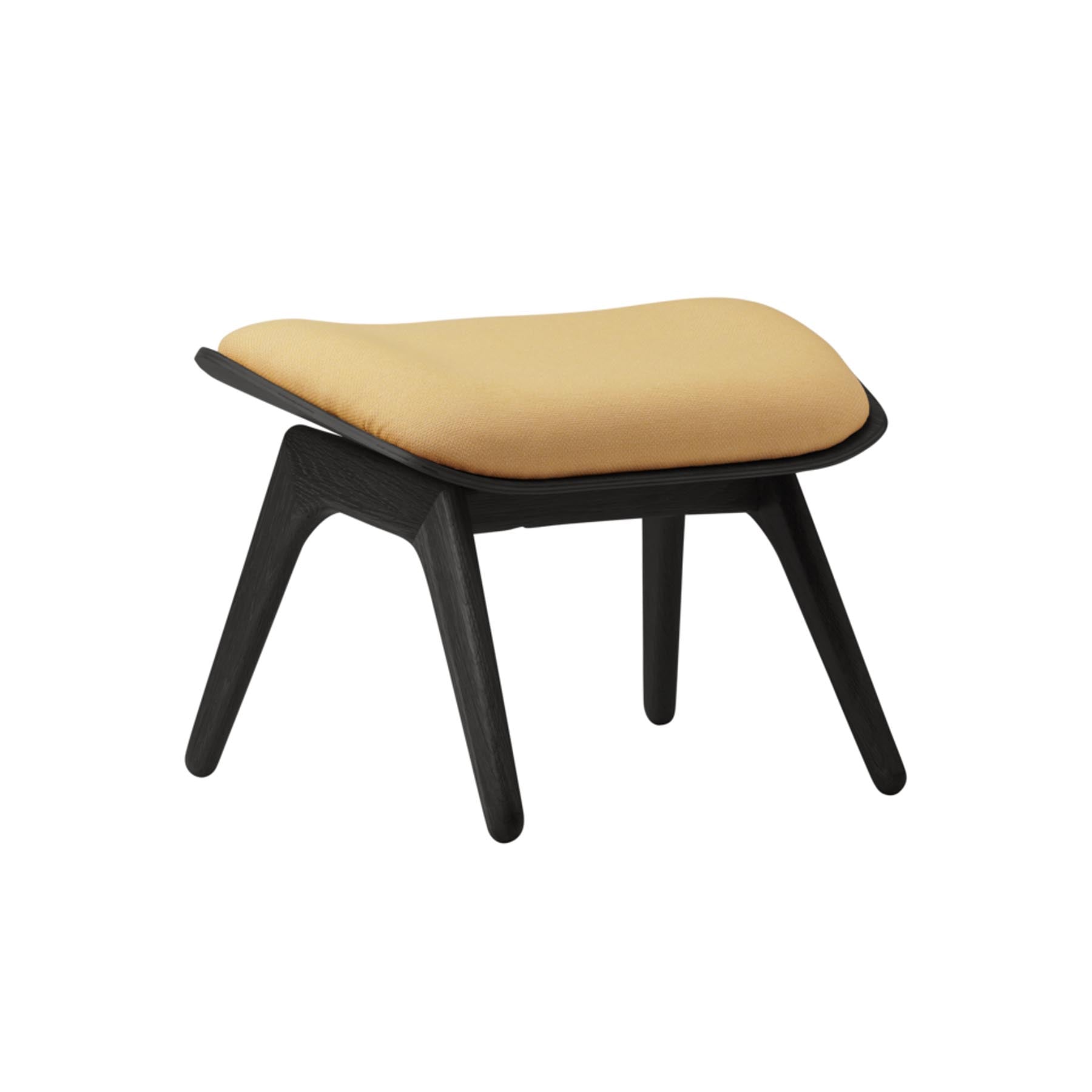 Eleganter Reader Ottoman von Umage in strahlendem Summer Shine, perfekt für entspannte Leseecken und stilvolle Inneneinrichtungen.