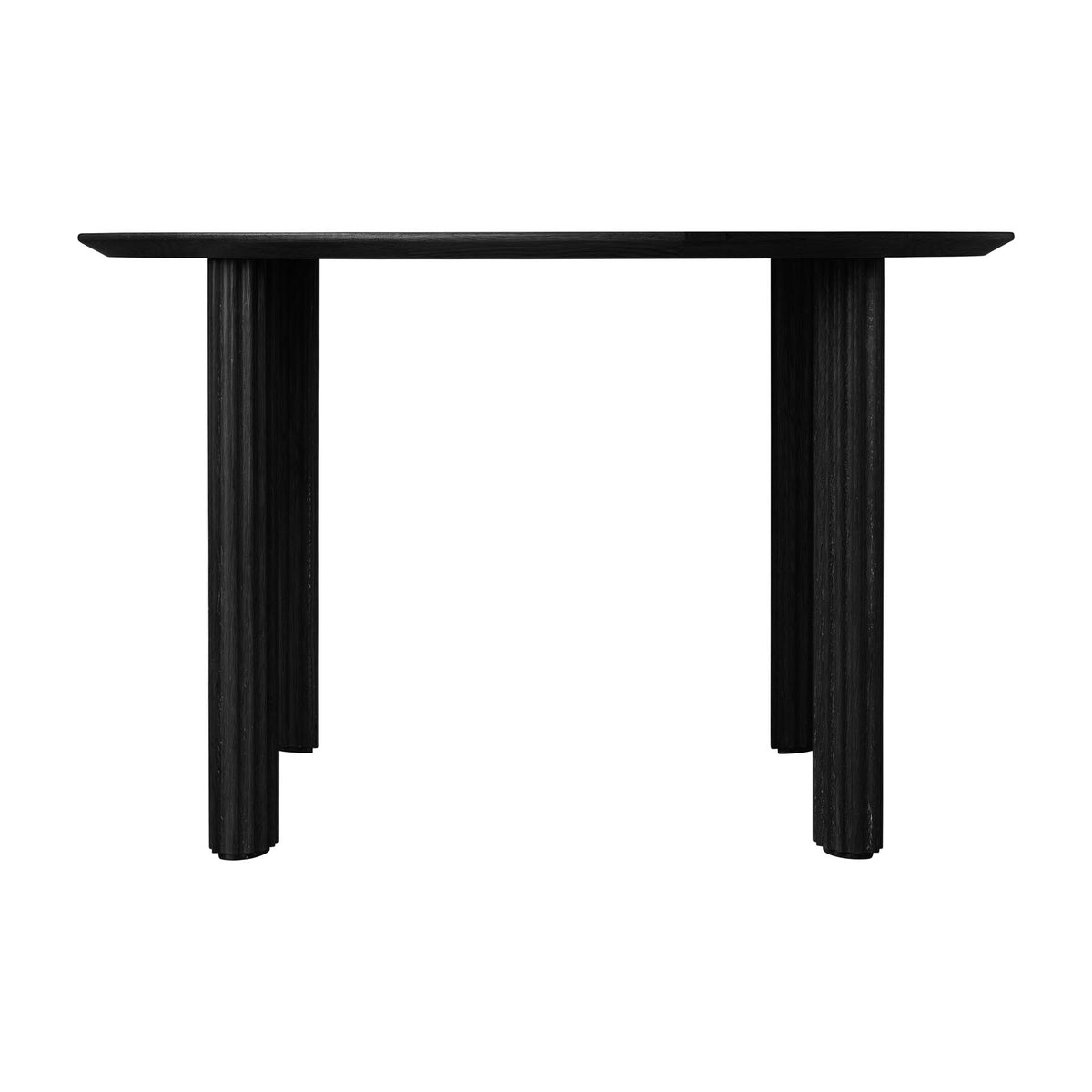 Comfort Circle Esstisch in Black Oak/Rippled präsentiert im Onlineshop von KAQTU Design AG. Esstisch ist von Umage