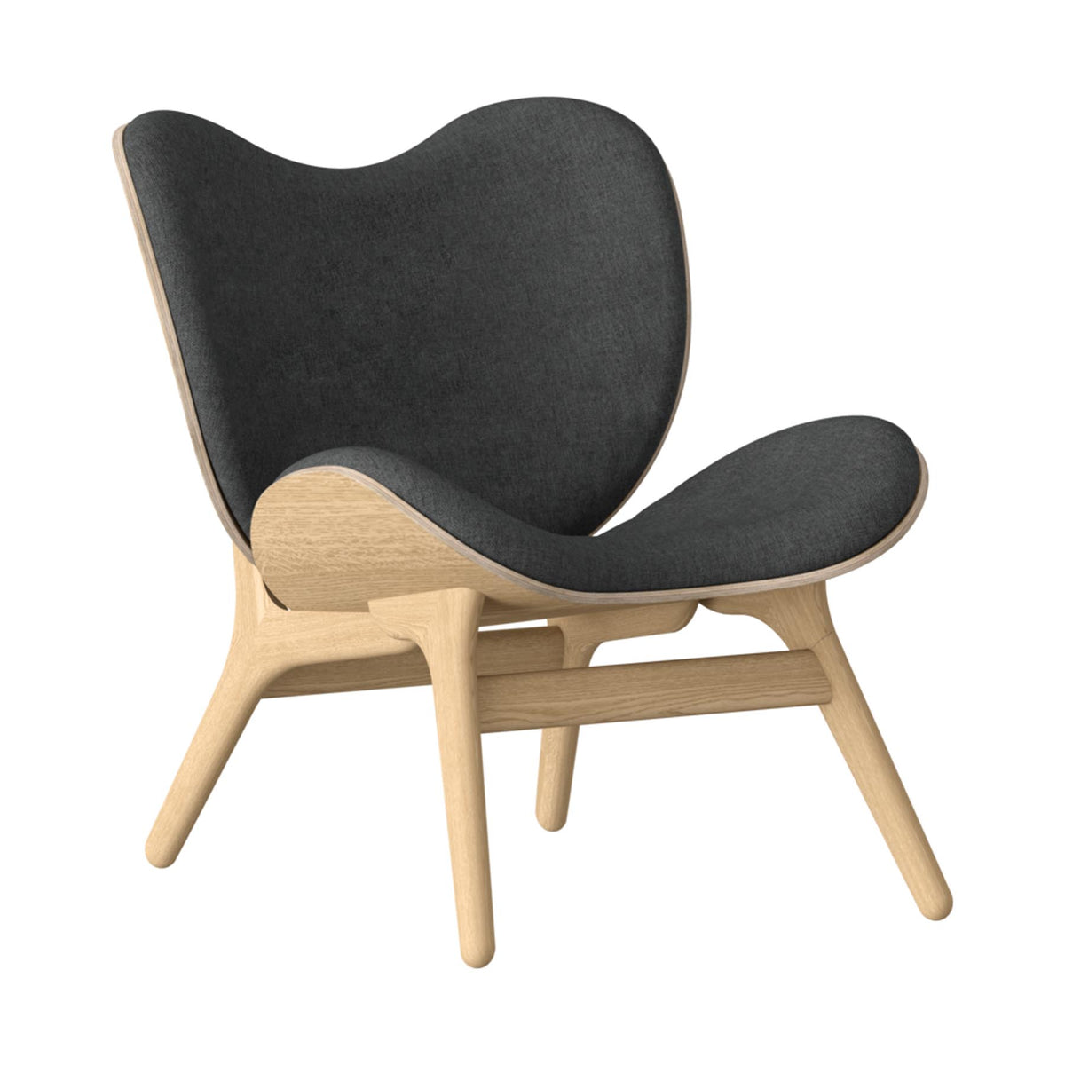 A Conversation Piece Low Sessel in Shadow präsentiert im Onlineshop von KAQTU Design AG. Sessel ist von Umage